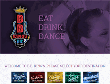 Tablet Screenshot of bbkings.com